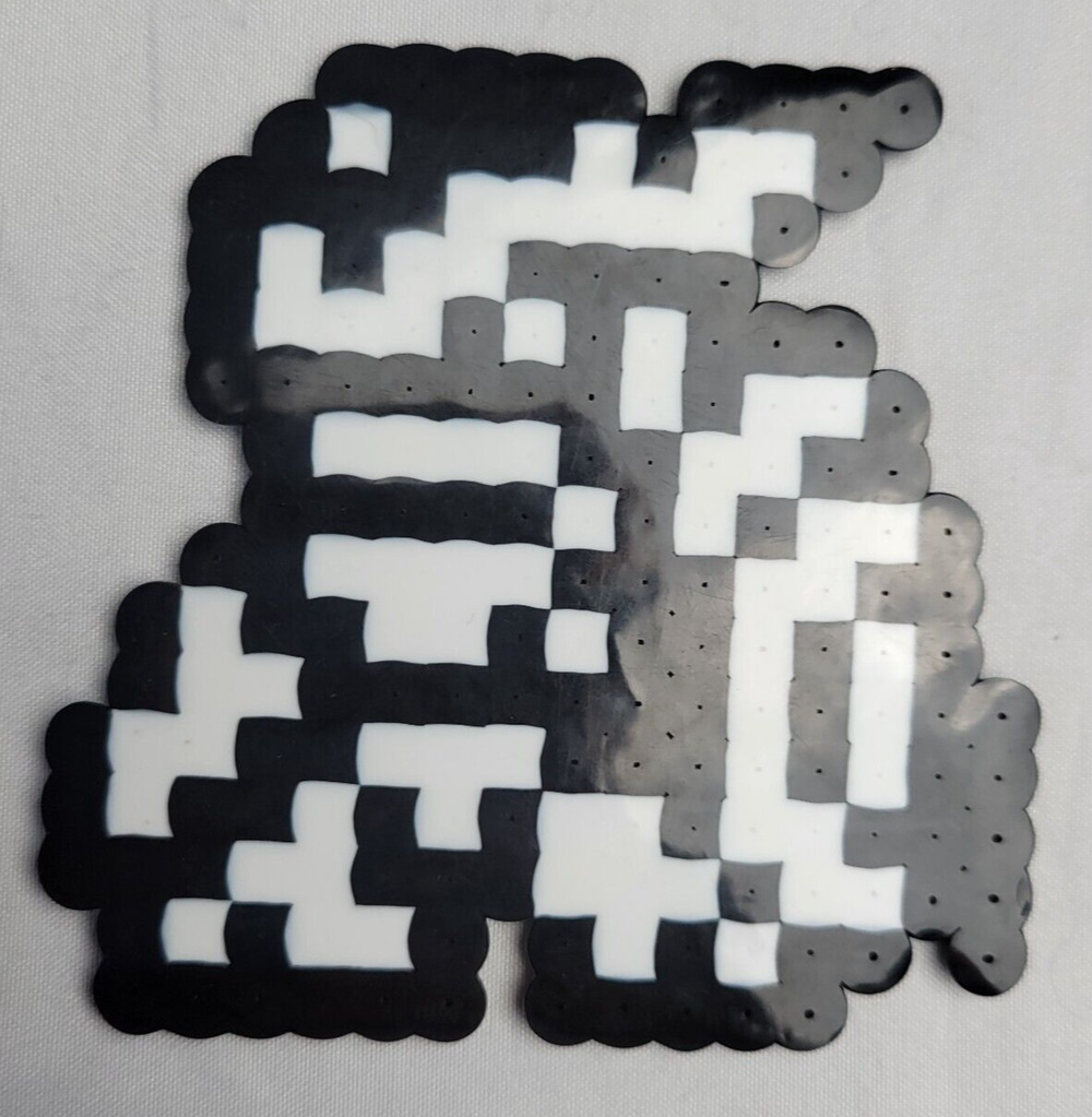 Gallantmon X Digimon Perler Bead Pixel Art - Picture 1 of 2